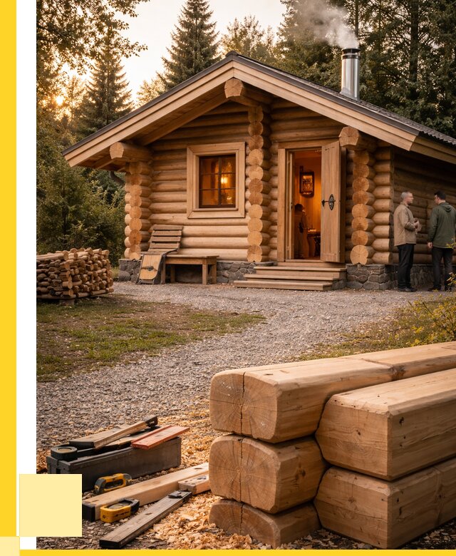 Строительство бань и комплексов в Ижевске от 467415 р.| ЭриданЖвс