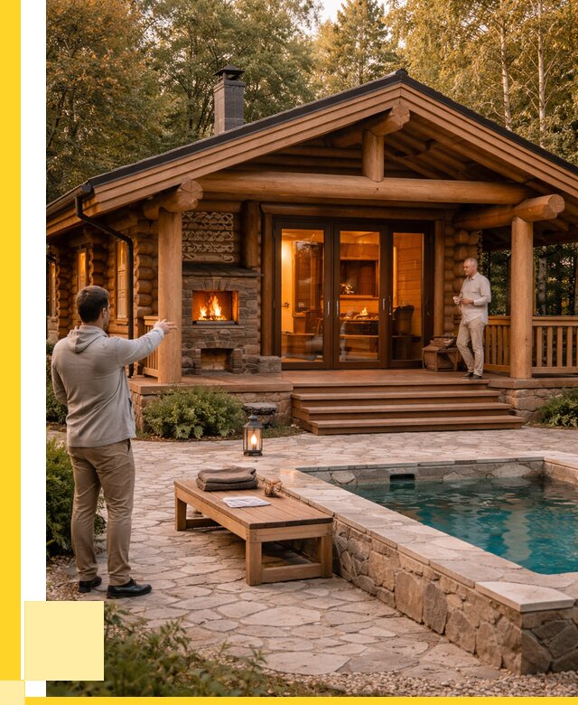 Проекты бань и хамам в Ижевске от 25968 р. | ЭриданЖвс