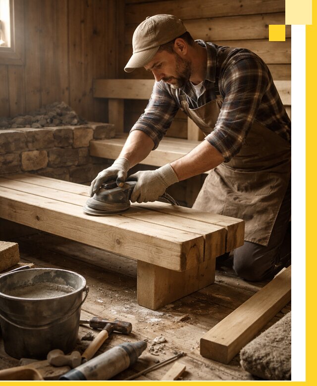 Ремонт бань под ключ в Ижевске с гарантией качества и сроков