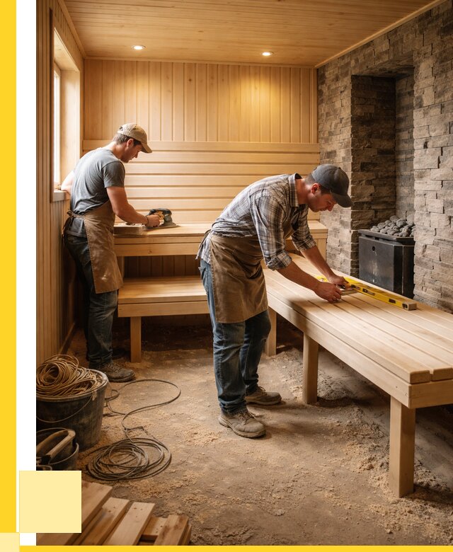 Отделка бани в Ижевске: внутренняя отделка от 3116 р. | ЭриданЖвс