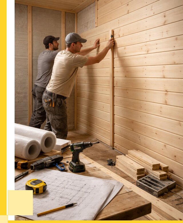 Обшивка бани вагонкой в Ижевске от 1246 р., ЭриданЖвс