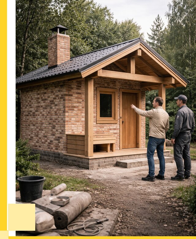 Кирпичные бани и печи в Ижевске от 363545 р. | ЭриданЖвс