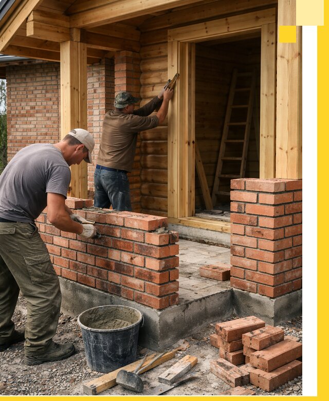 Строительство кирпичных бань под ключ в Ижевске с гарантией качества