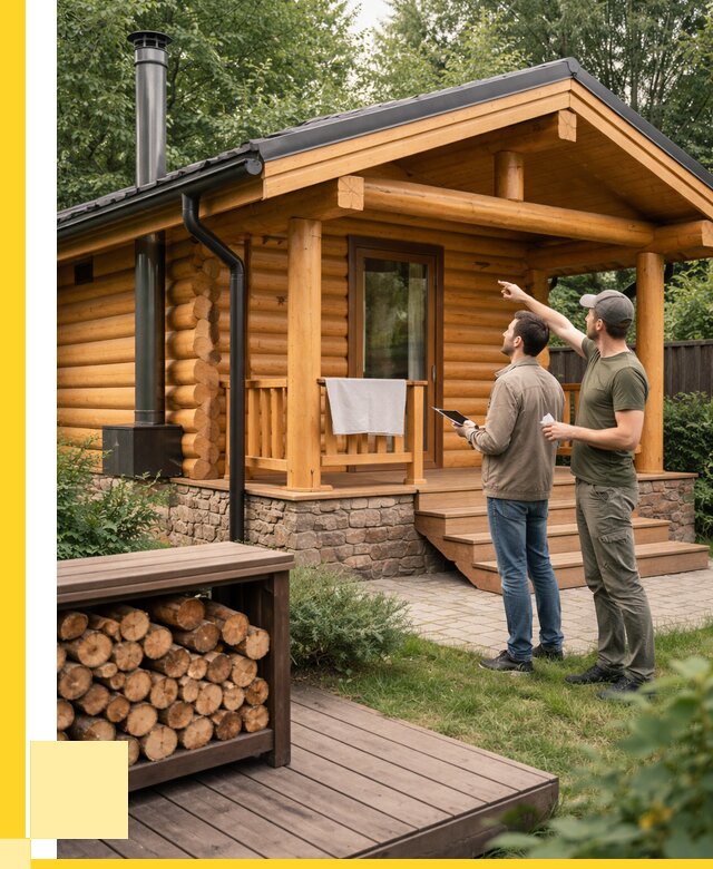 Бани для дачи под ключ в Ижевске от 259675 р. | ЭриданЖвс