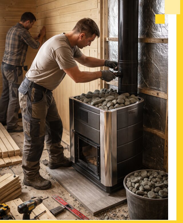 Проектирование и строительство парилок для бани в Ижевске под ключ