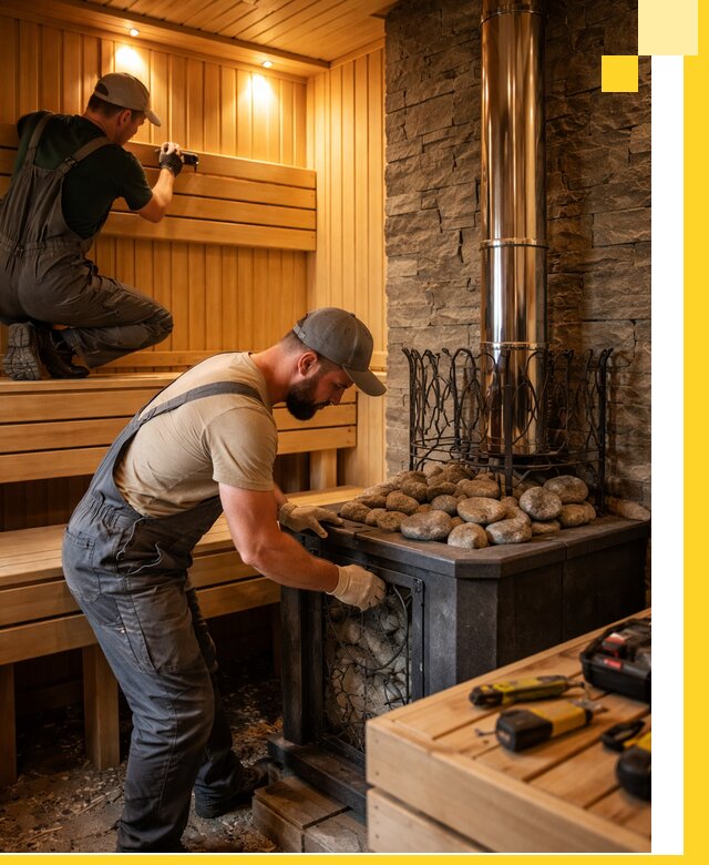 Комплексный дизайн бань, саун и зон отдыха в Ижевске