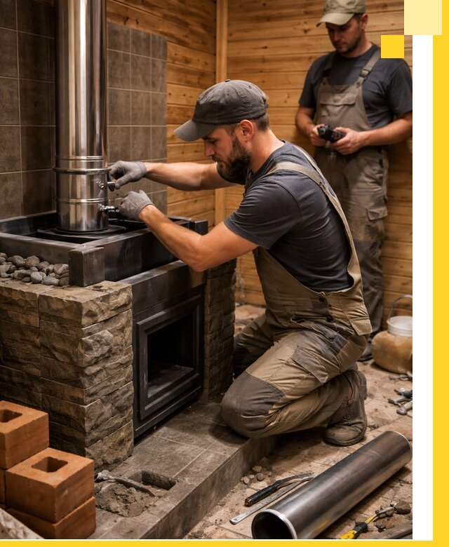 Изготовление и установка банных печей под ключ в Ижевске