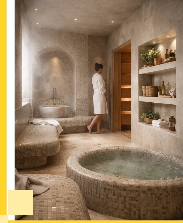 Строительство бани с хамамом в Ижевске от 779025 р. | ЭриданЖвс