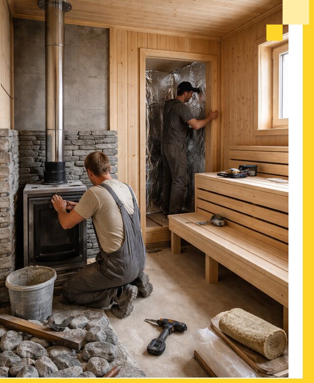 Строительство и изготовление бань под ключ в Ижевске