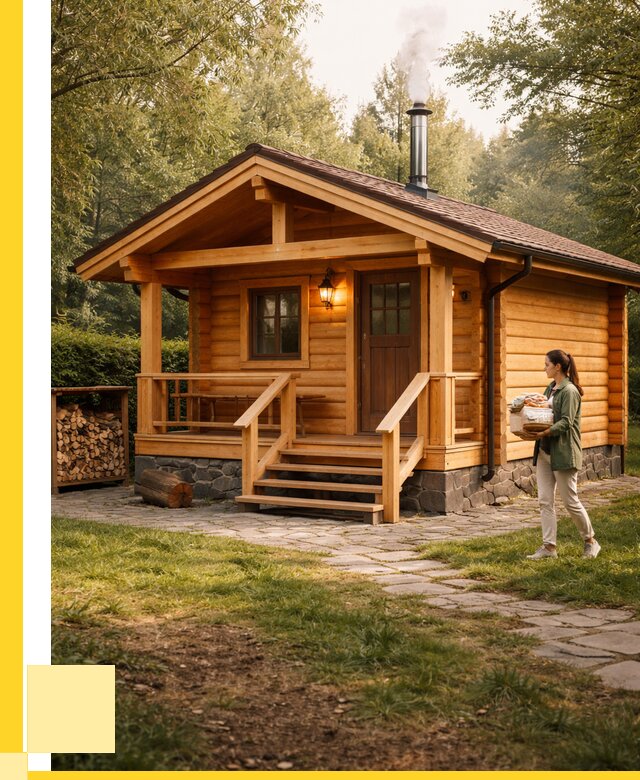 Купить баню под ключ в Ижевске от 675155 р. | ЭриданЖвс