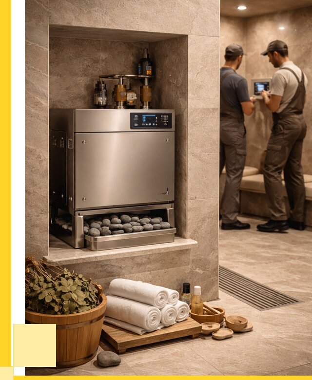 Парогенераторы для хамама в Ижевске от 77903 р. | ЭриданЖвс