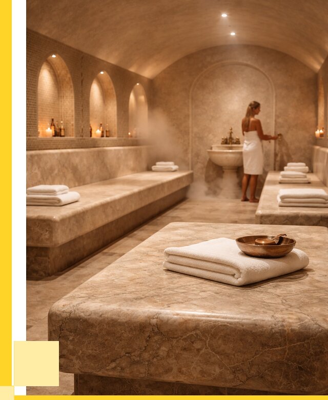 Лежаки для хамама в Ижевске под ключ от 36355 р. | ЭриданЖвс