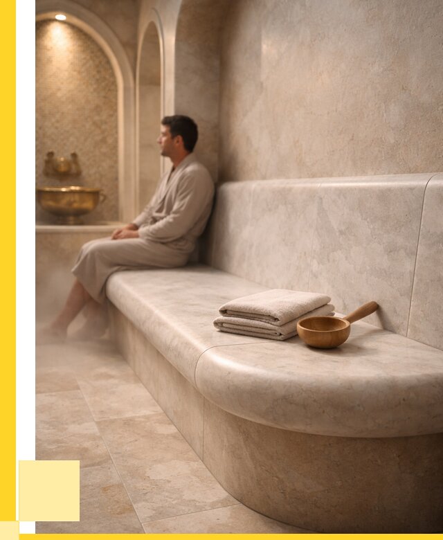 Сиденья для хамама в Ижевске под ключ от 12464 р. | ЭриданЖвс